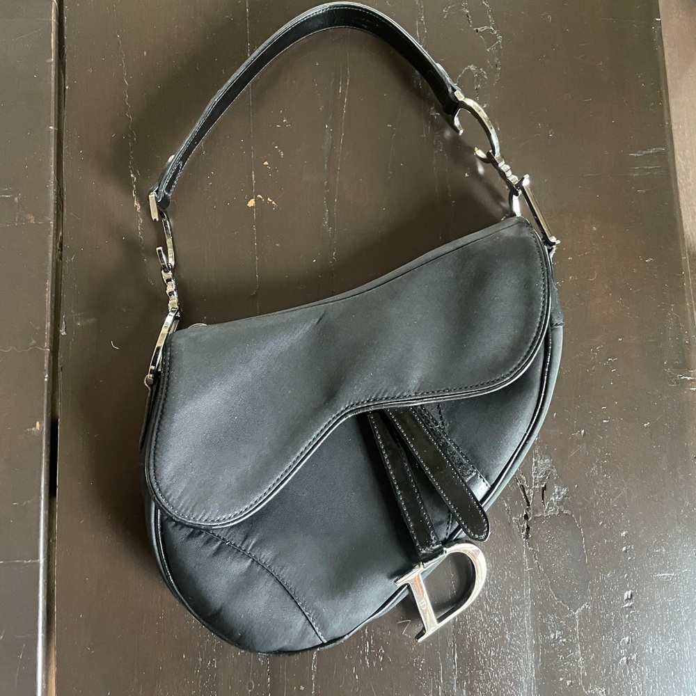 Vintage Dior saddle bag